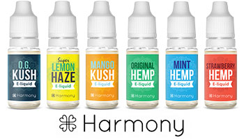 Harmony e-liquid 300mg CBD (10ml)