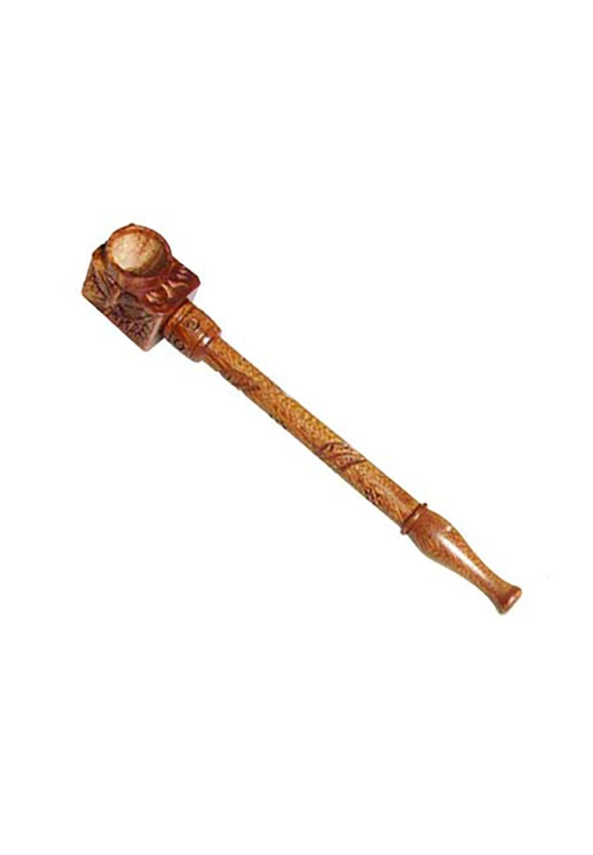 Rosewood Pipe carved