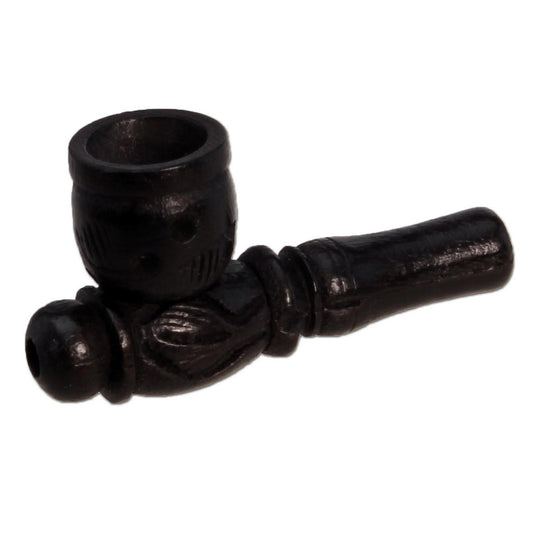Shisham Pipe 2-part carved screwable