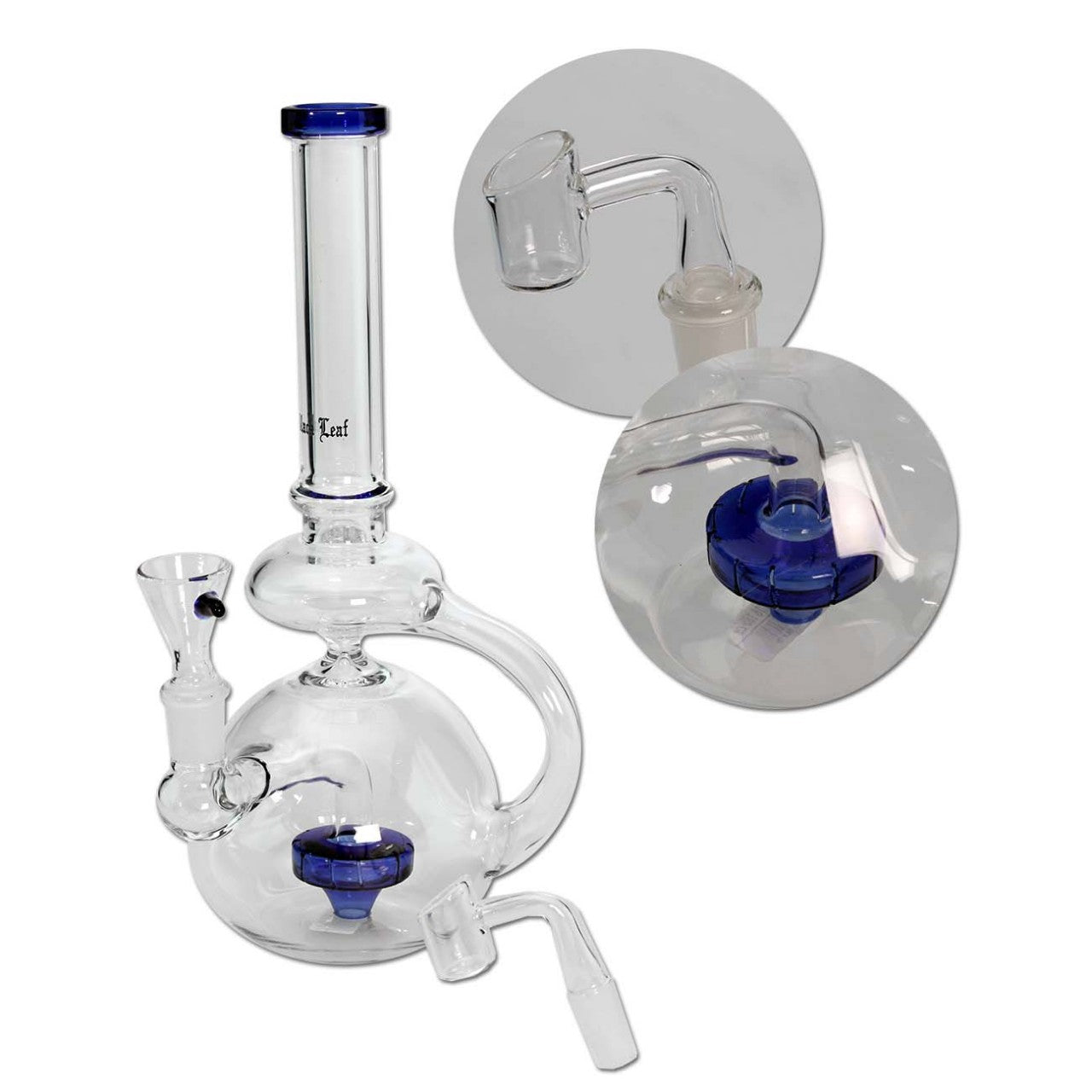 Black Leaf Recycle Bong Herbs and Oil