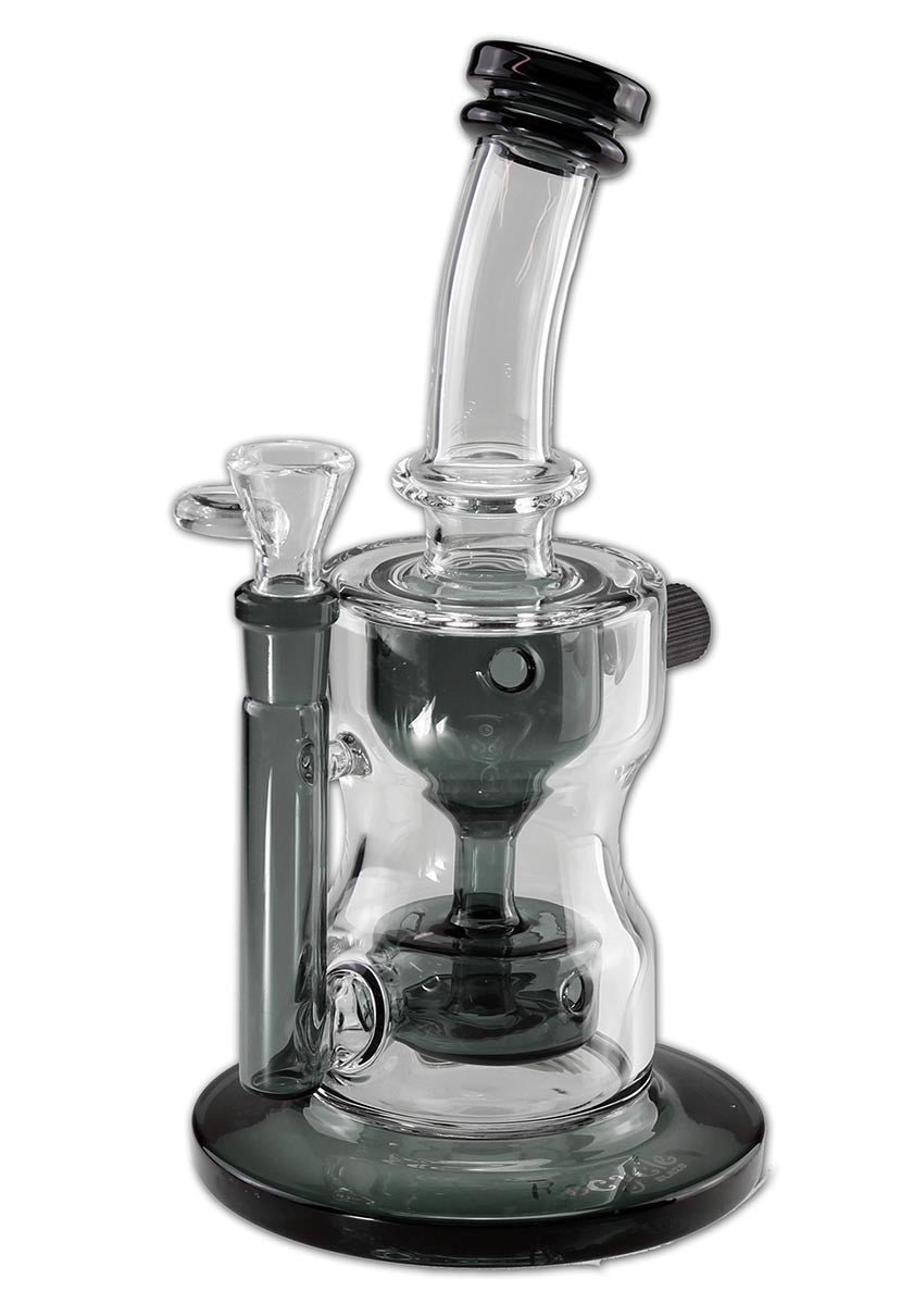 BLAZE GLASS Recycle Bubbler Funnel Percolator