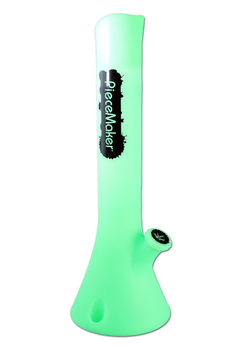 PieceMaker Kirby Green Glow Silicone Bong