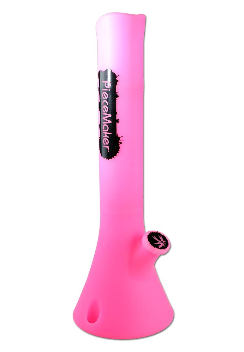 PieceMaker Kirby Miss Pinky Glow Silicone Bong