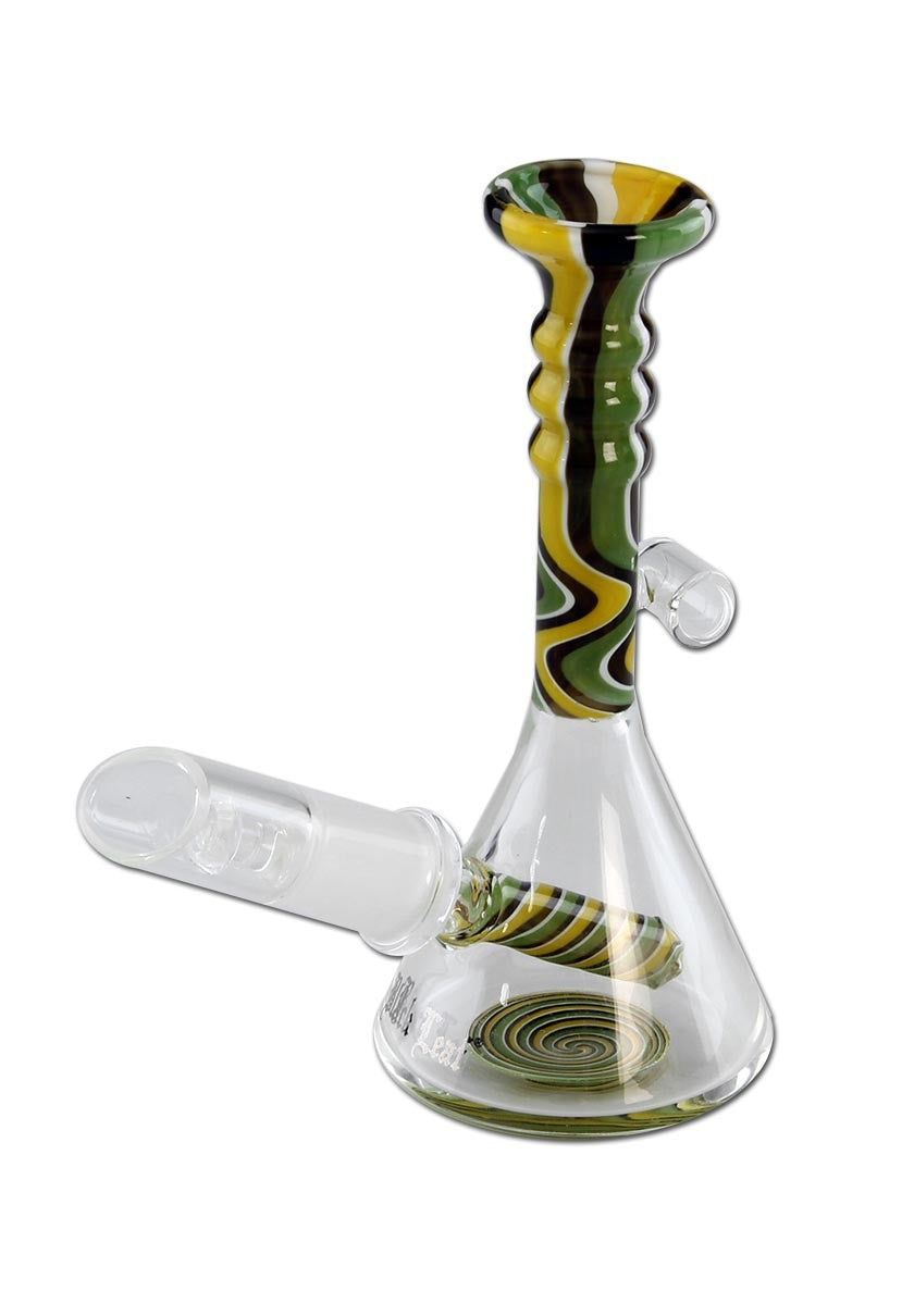 Black Leaf Mini Oil Bong green/multi-coloured