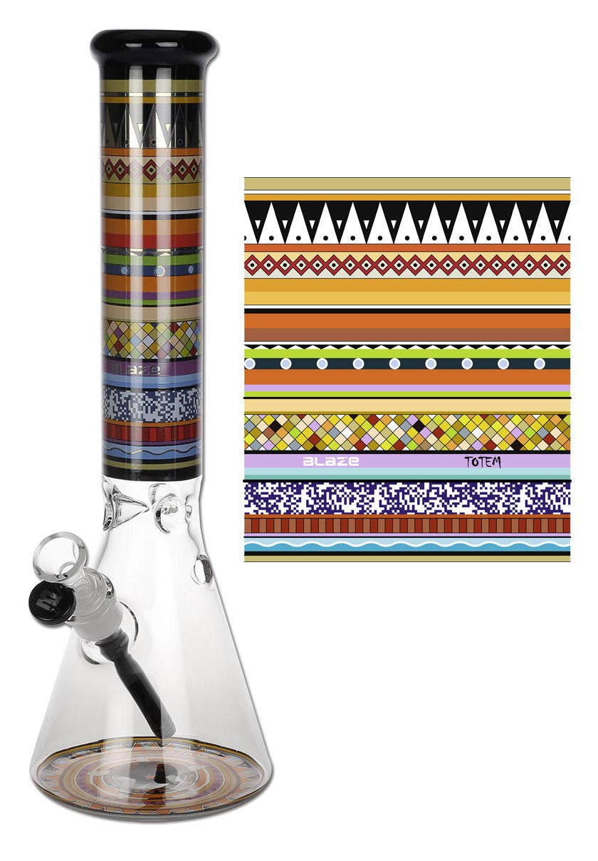 BLAZE Totem Flask Bong Ice