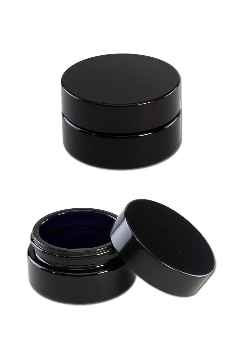 Miron Violet Glass Wideneck Jars wide 30ml