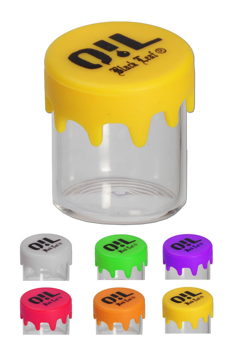 Glass clear with Silicone Cap 7ml