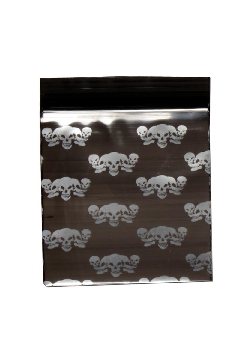 Zipper Bags, Skull