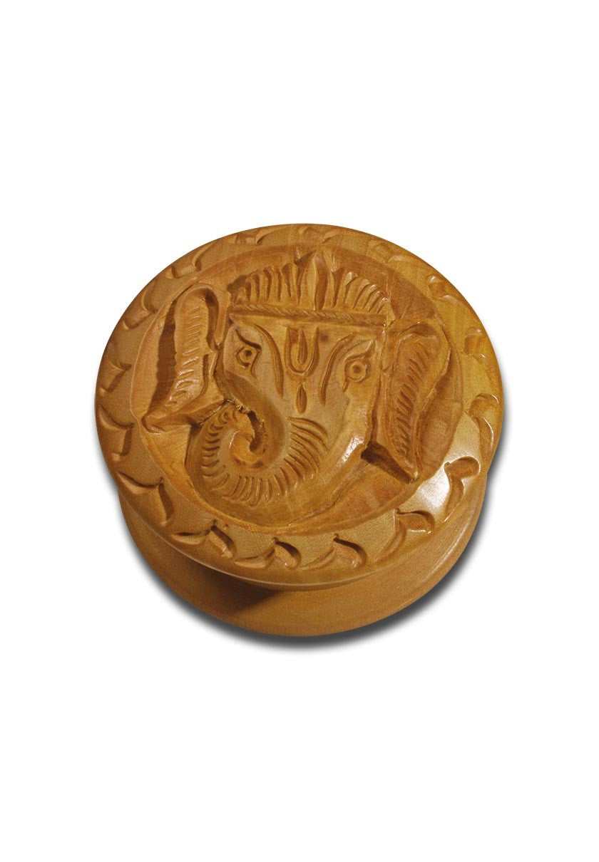 Shisham Grinder Elephant 2-part carved