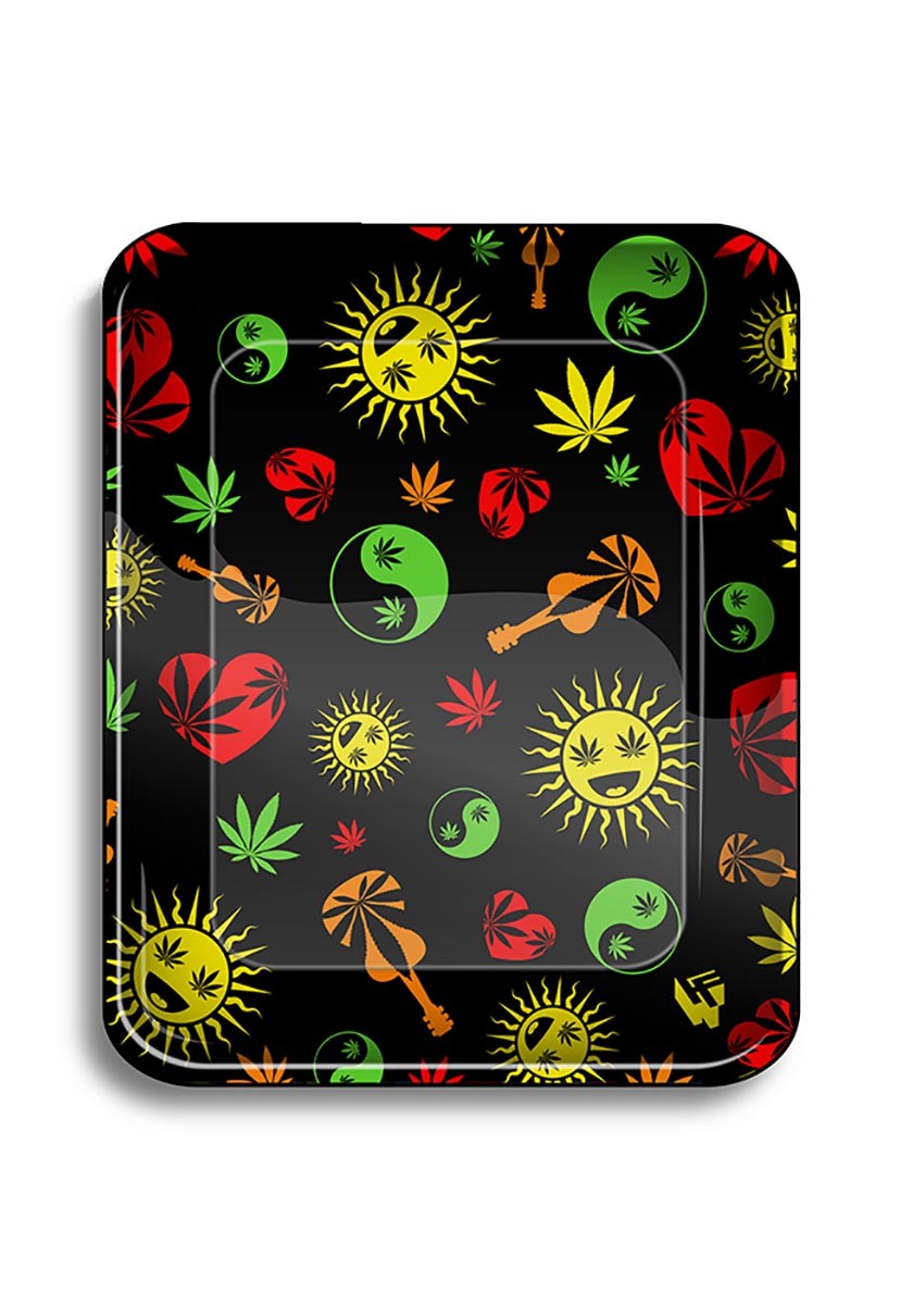 Rolling Tray Weed Shapes big