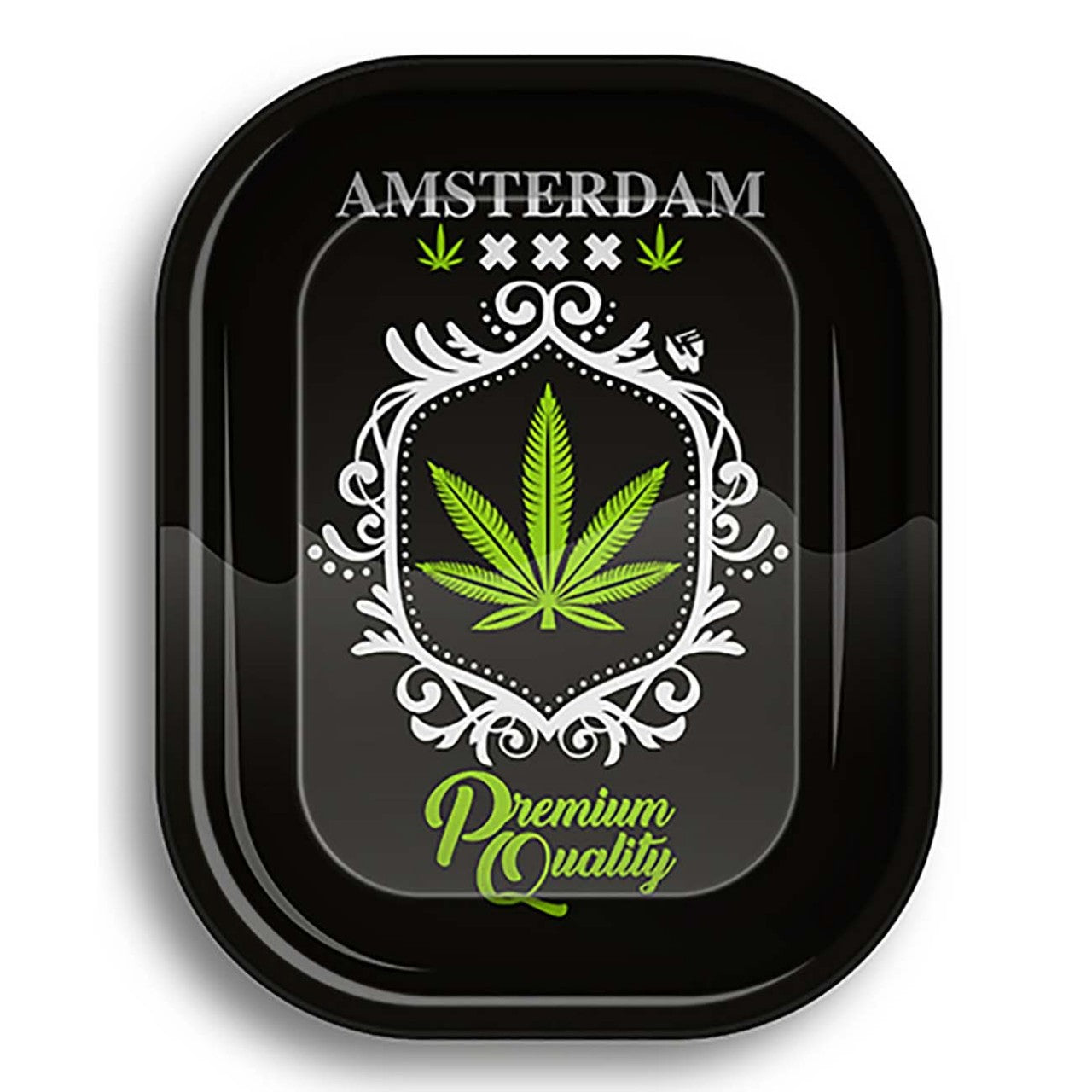 Rolling Tray Amsterdam Blackleaf