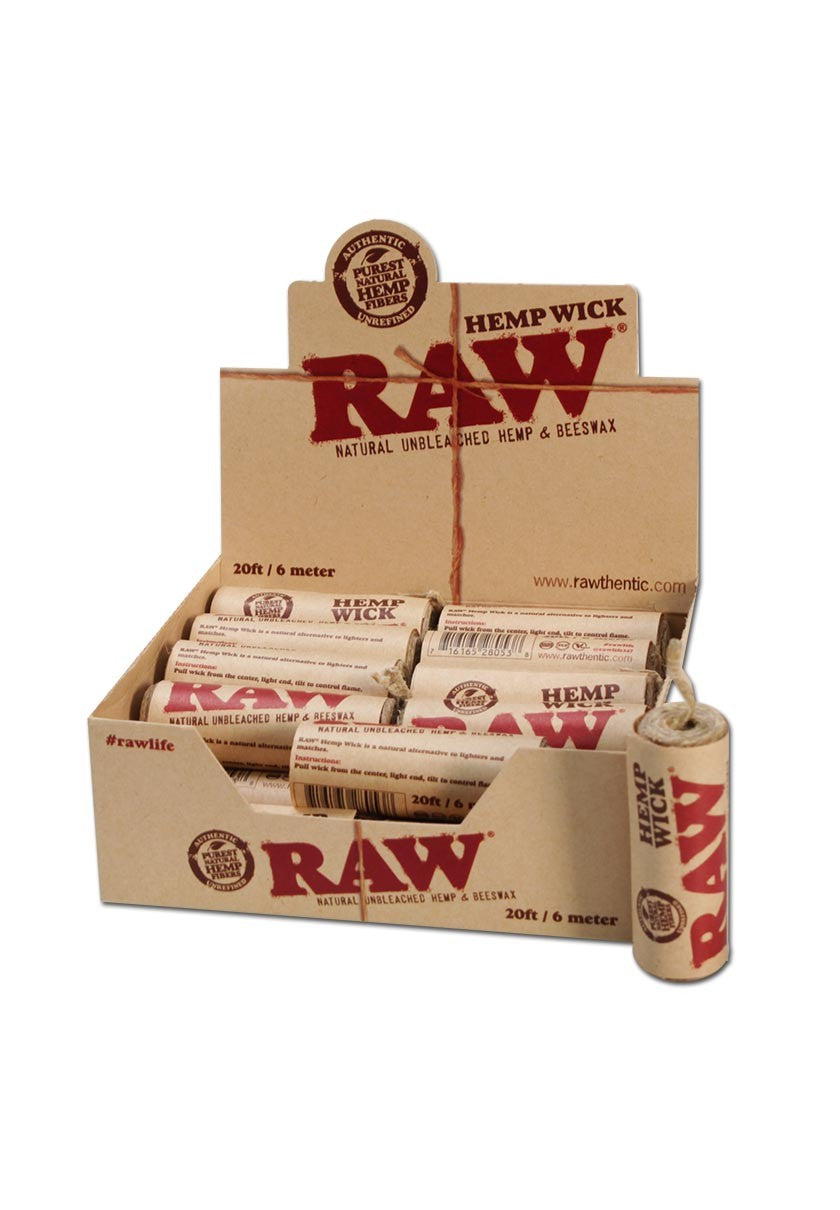 RAW Hemp Wick