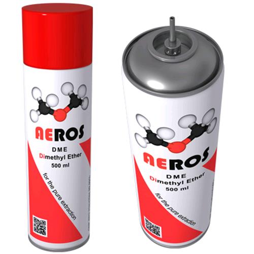 Aeros - Bombola d.m.e. gas organico per estrazioni- 500ML