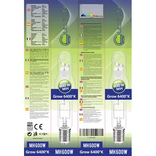 CULTILITE - BULBO MH GROW 6400°K