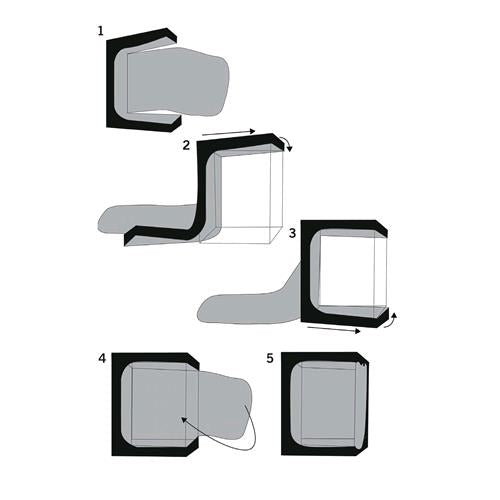 HYDRO SHOOT 150 - 150X150X200 CM - REVISION 2.0