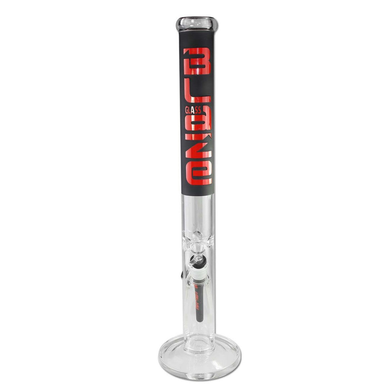 BLAZE GLASS STRAIGHT Cylinder Bong Ice