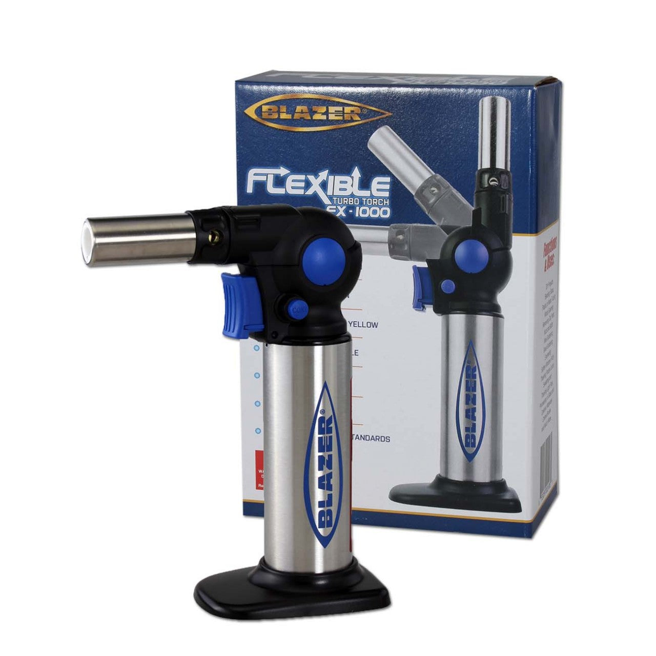 Blazer Flexible Turbo Torch Dual Flame blue