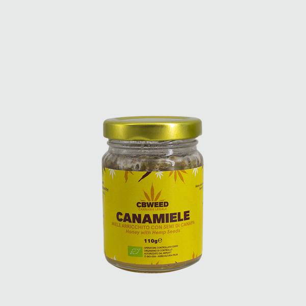 CANAMIELE CON SEMI DI CANAPA - 110GR - CBWEED