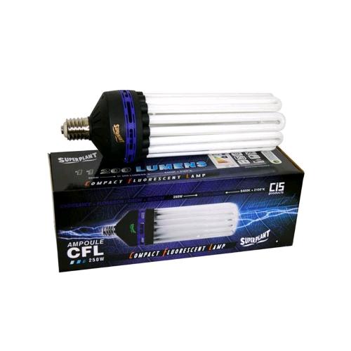 SUPERPLANT - CFL V2 250W DUAL MIX - AGRO + GROW - 2100°K + 6400°K
