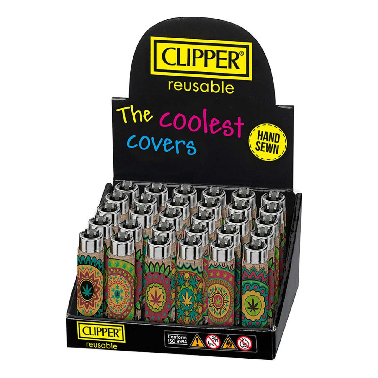 CLIPPER Cork Covers Lighters MANDALA