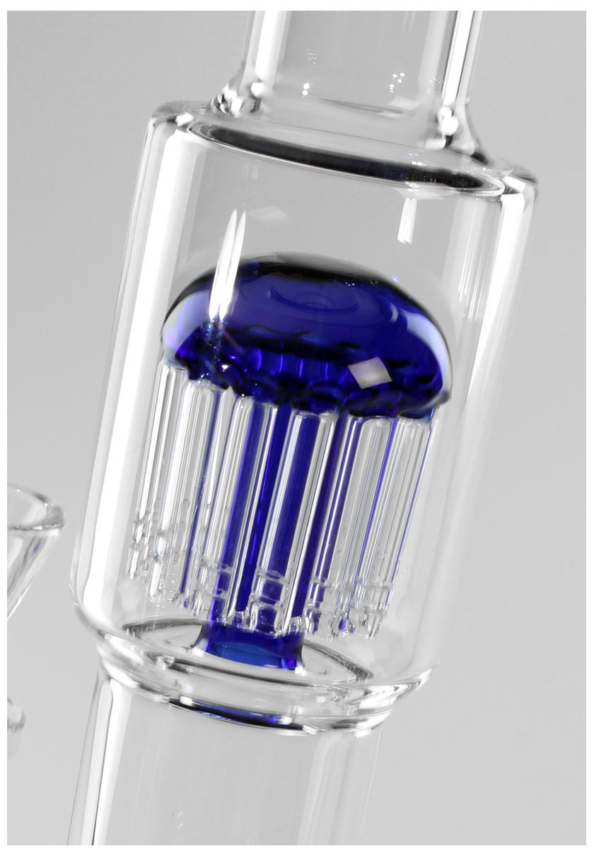 BL Glass Bong Tamburo + Percolatore per alberi