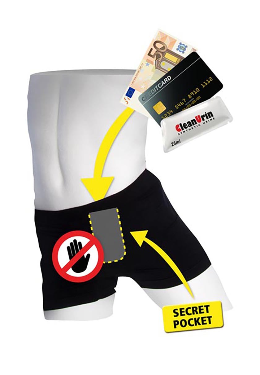 Underwear with secret stash S-L