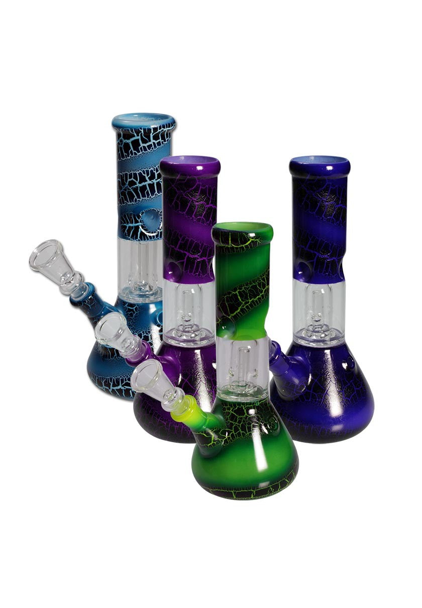Ice Bong with Dome Perkolator various Colours