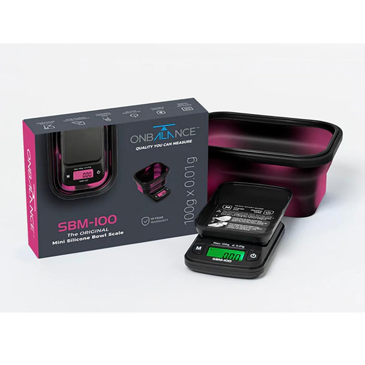 ONBALANCE SBM-100 Digital Scale + Silicone Bowl