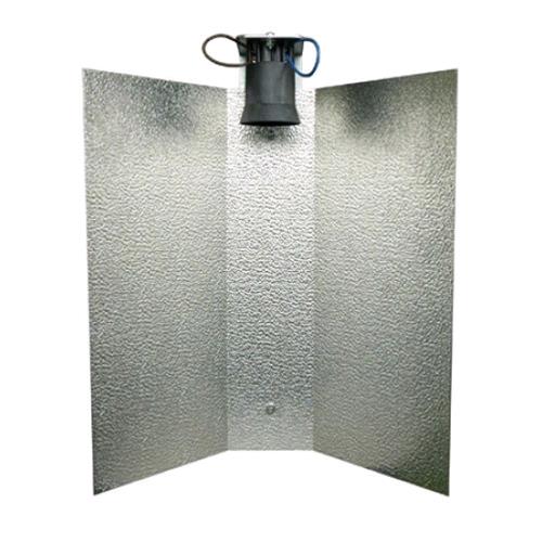 RIFLETTORE CFL TRAPEZOIDALE - STAFFA RINFORZATA - +81% DI RIFLESSIONE