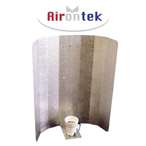 AIRONTEK - riflettore stuco per bulbi HPS in alluminio martellato