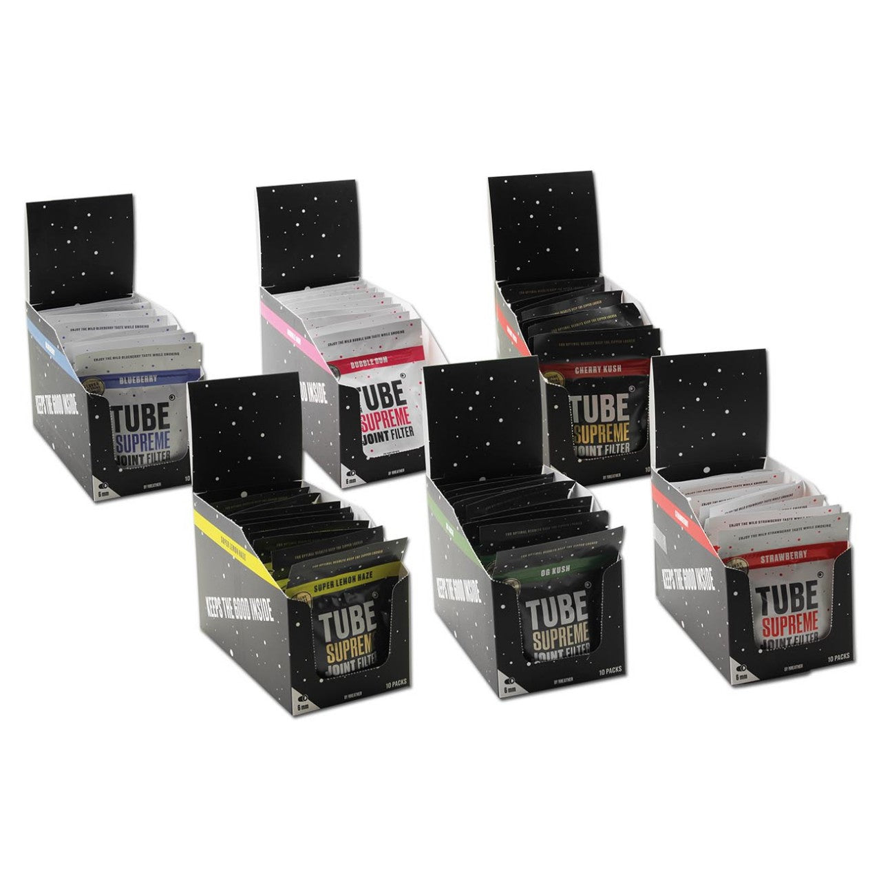 TUBE Supreme Filters with Aroma or Terpene