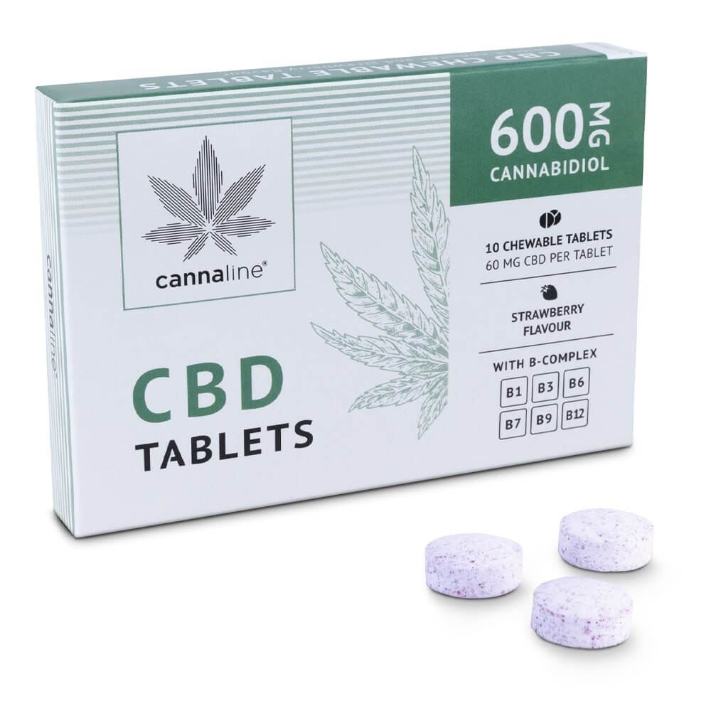 Cannaline Compresse masticabili con CBD (20 compresse)