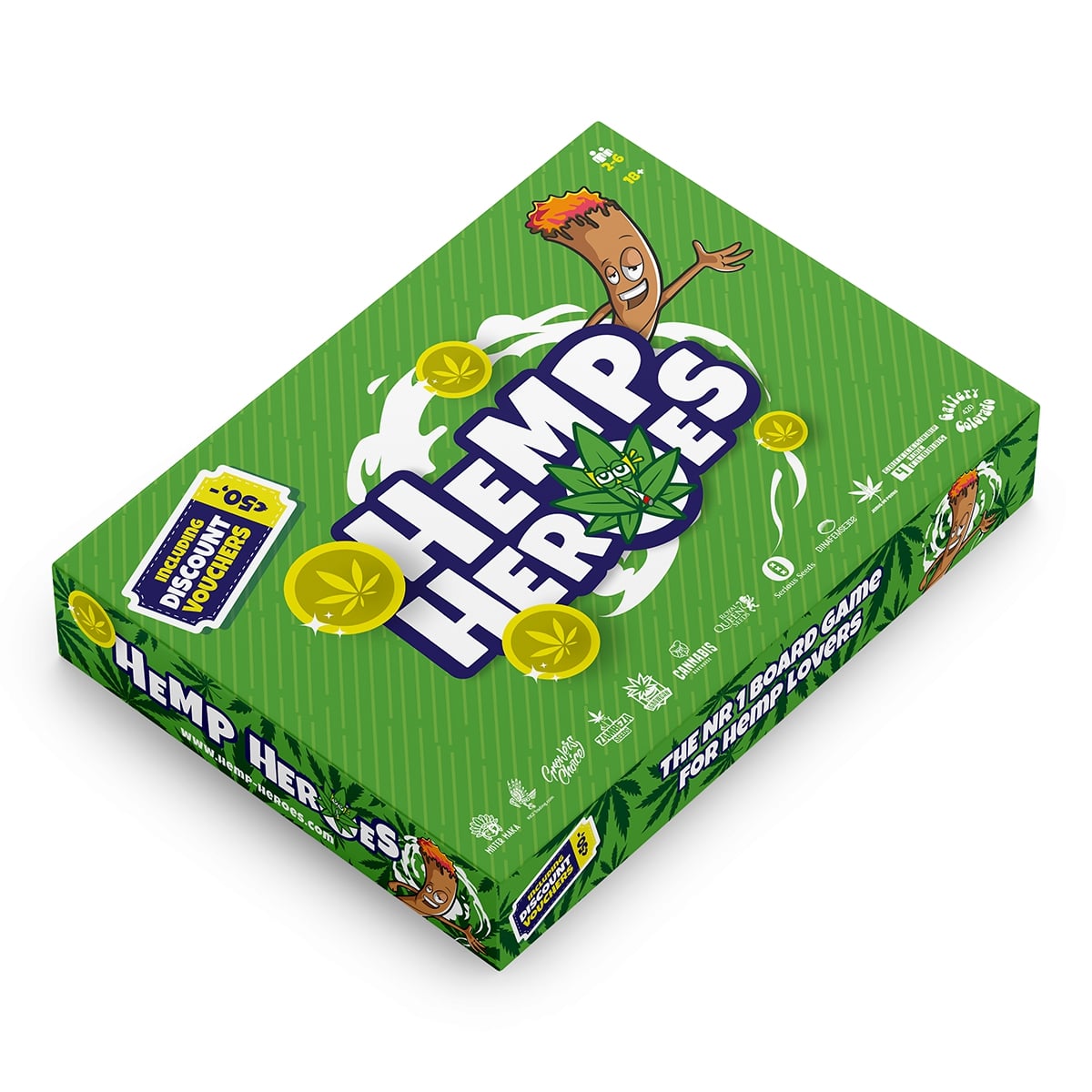 Hemp Heroes Cannabis Boardgame
