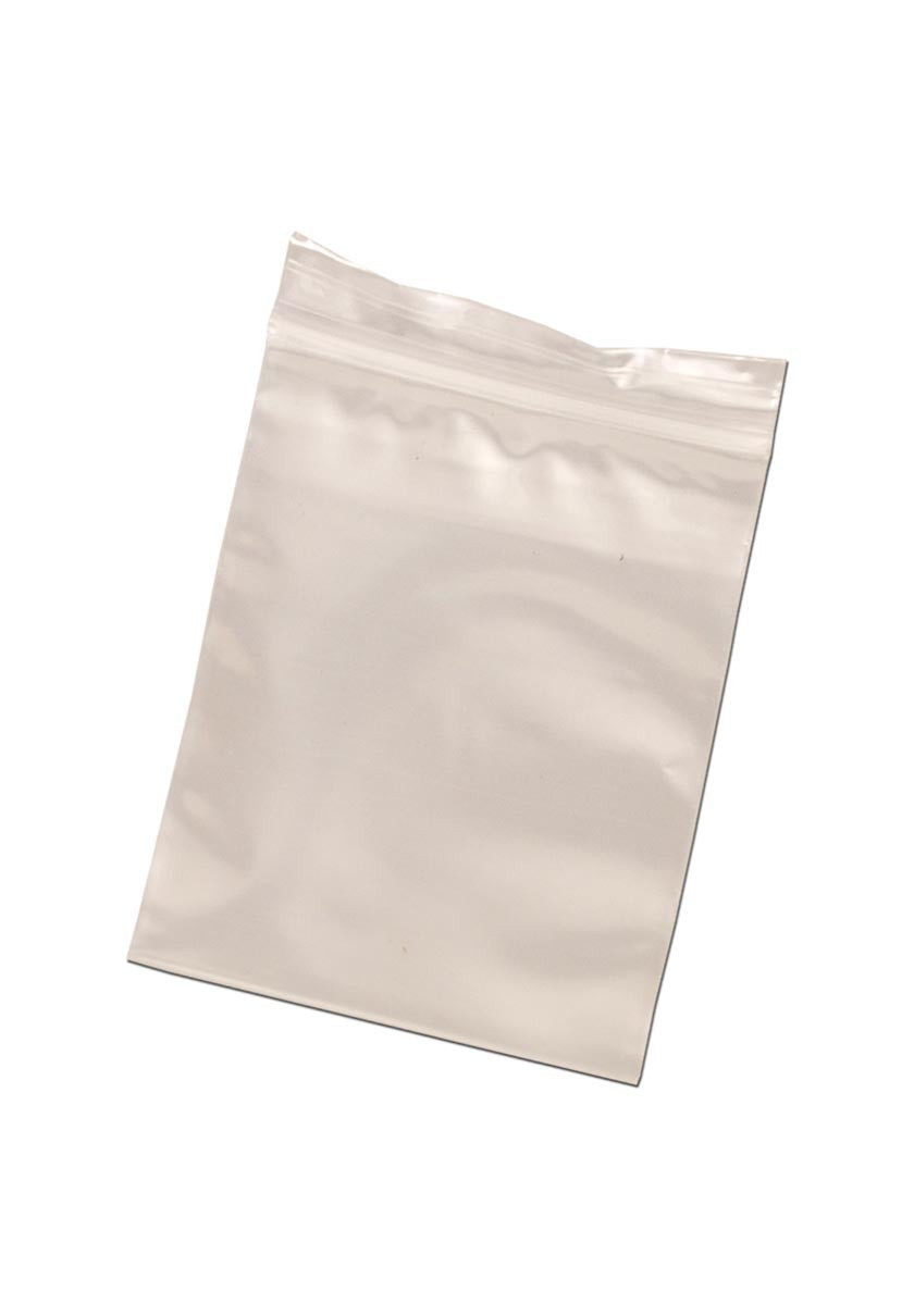 Zipper Bags, plain and clear