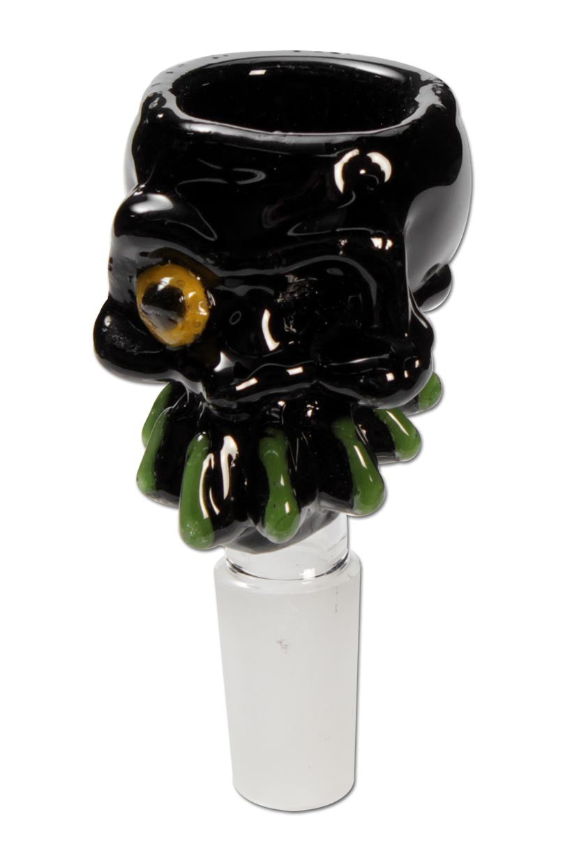 Glass Bowl Zombie black