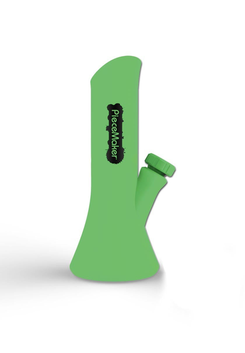 PieceMaker Kali Green Glow Silicone Bong