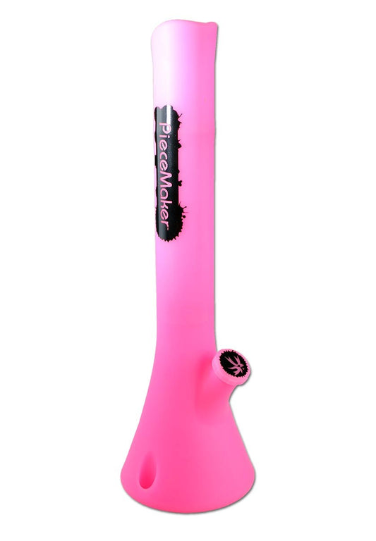 PieceMaker Kahuna Miss PinkyGlow Silicone Bong