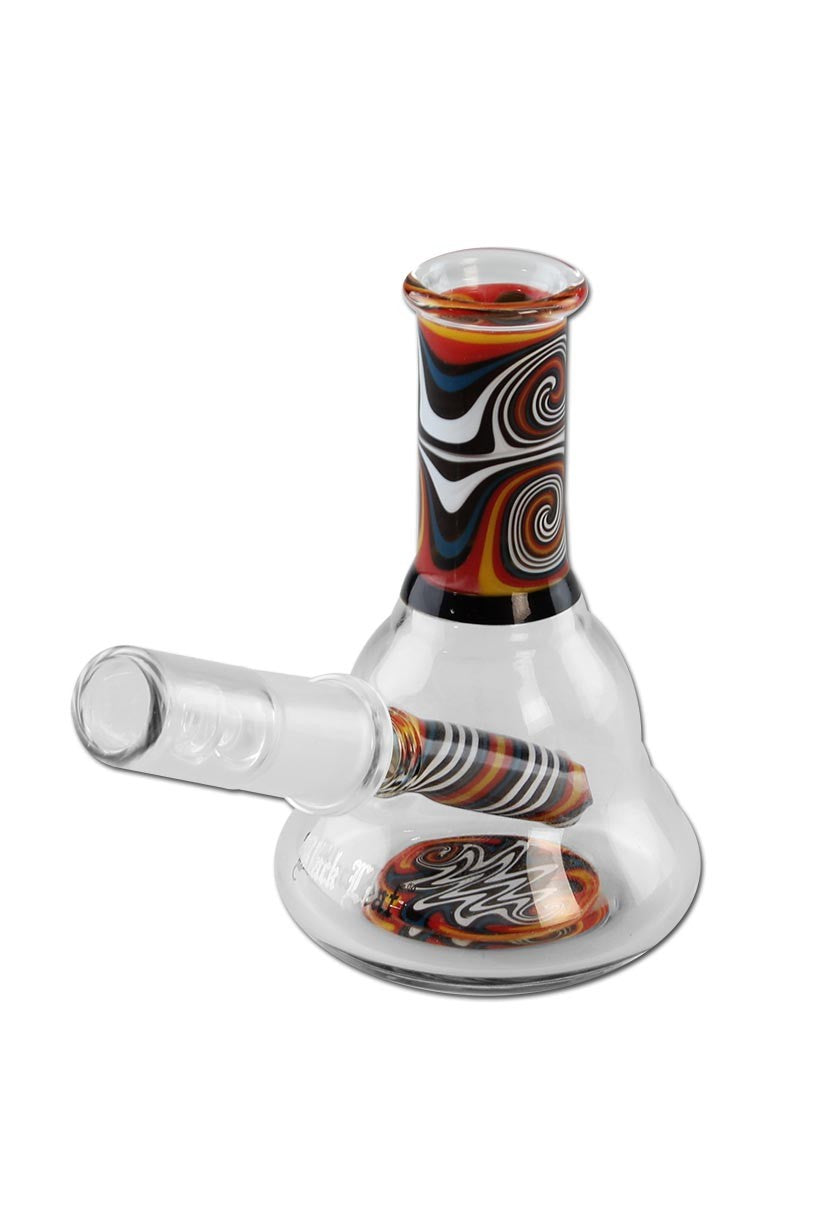 Black Leaf Mini Oil Bong blue/multi-coloured