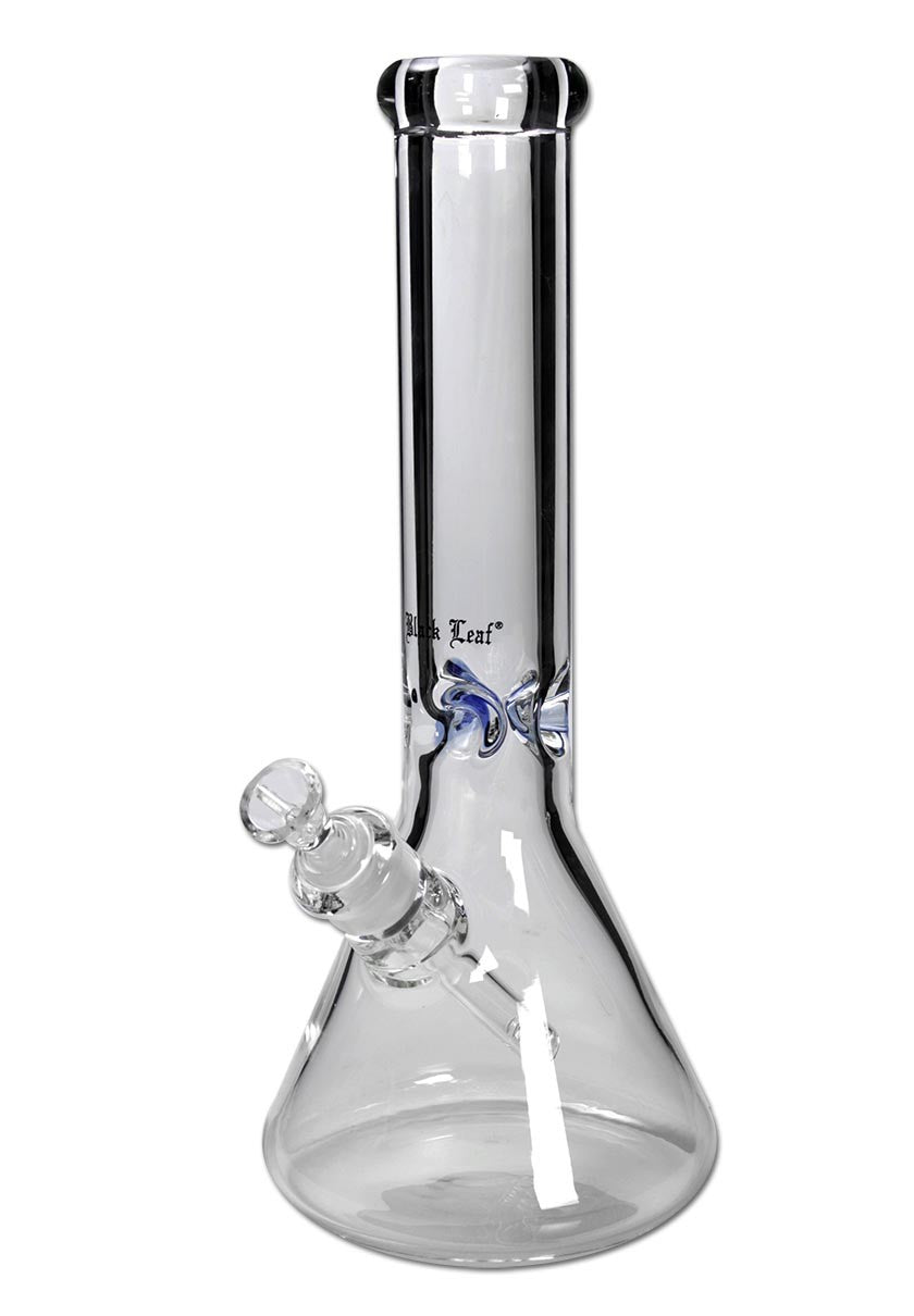 Black Leaf Flask Bong Ice 9mm