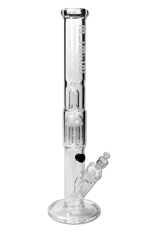 BLAZE Cylinder Bong Ice 6-Arm Percolator clear