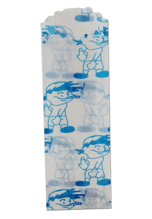 Little Bags made of Parchment Paper Blue Boy