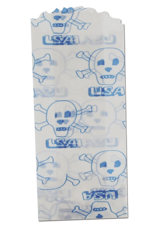 Little Bags made of Parchment Paper USA Skull