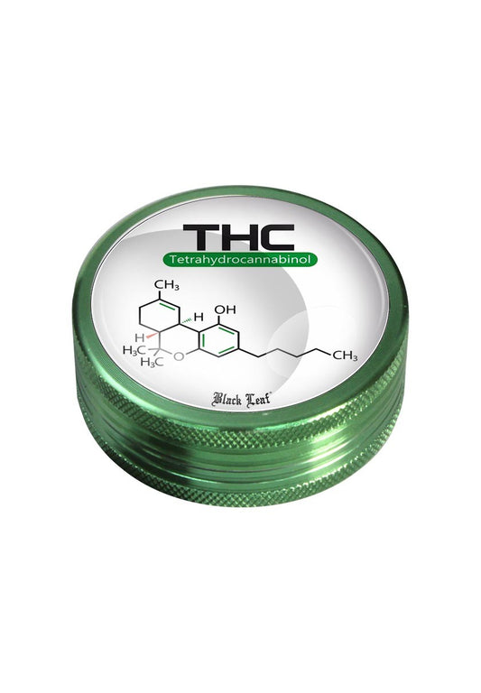 Black Leaf Grinder 2part THC