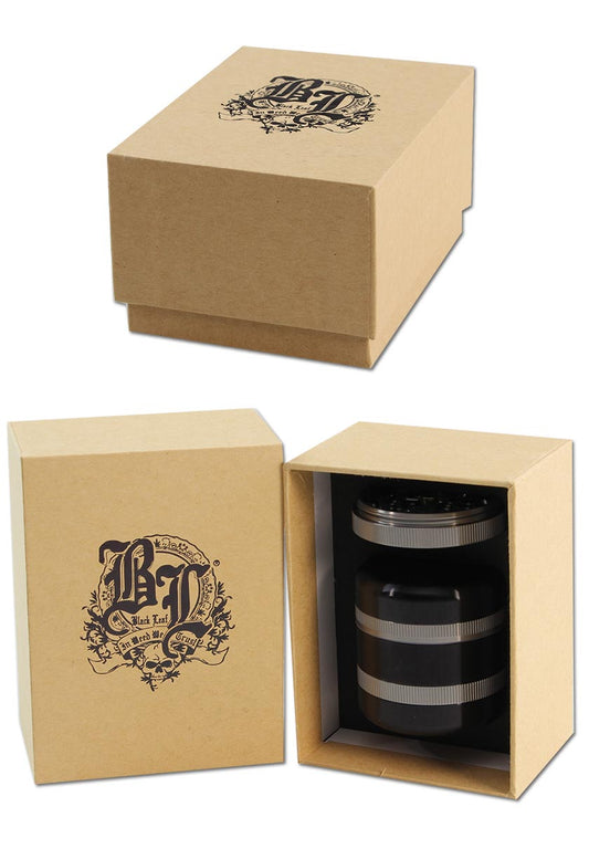 BL Grinder in alluminio 5 parti grigio/nero