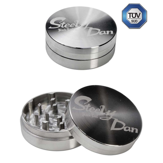 BL Steely Dan Stainless Steel Grinder 2-part