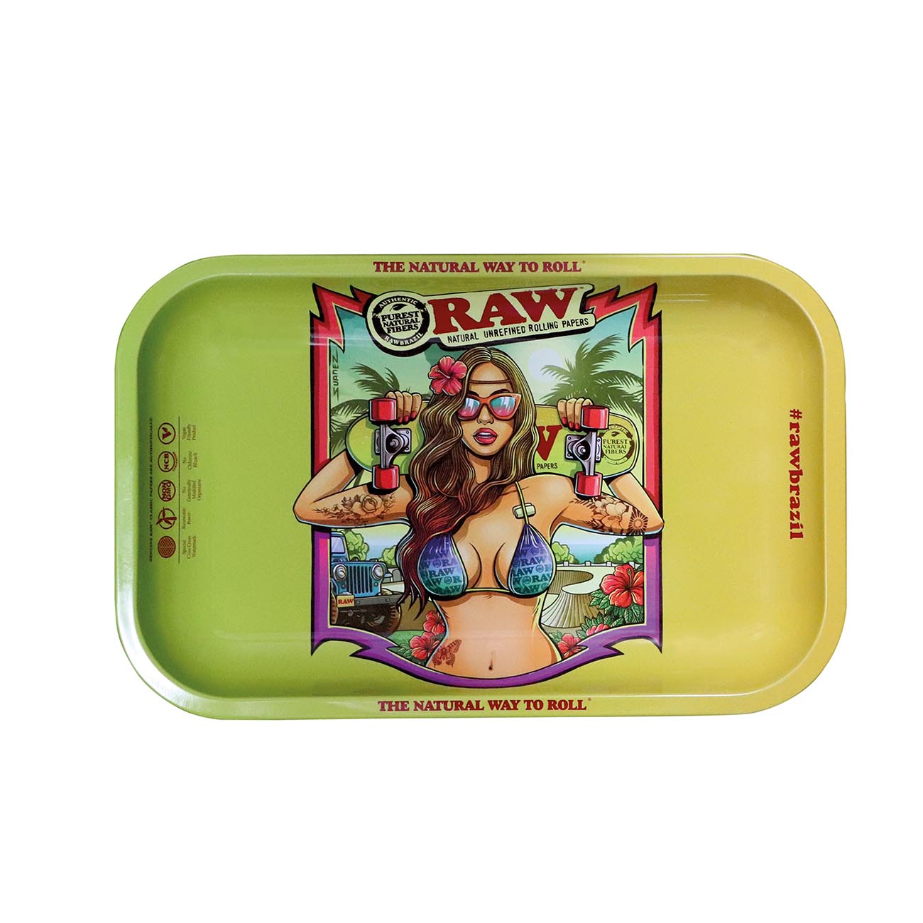 RAW Brazil Rolling Tray S