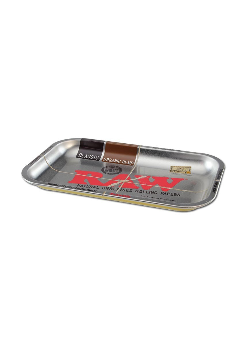 RAW Metal Rolling Tray S silver
