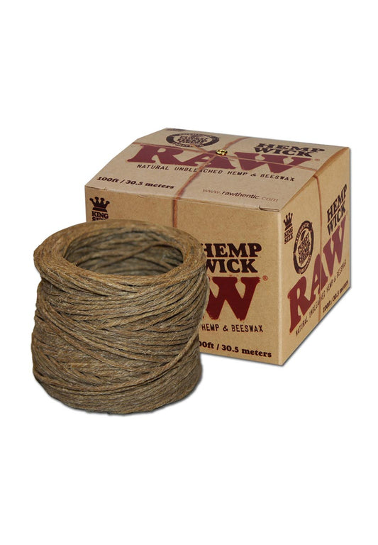 RAW Hemp Wick in a Bundle