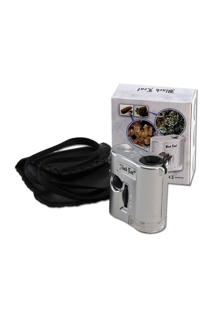 Black Leaf Microscope with LED