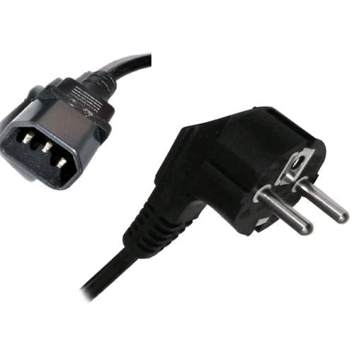 Cavo IEC Plug (R25) + nero 3X1 16A 140 CM